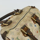 LOUIS VUITTON Monogram Multicolor Speedy 30 Bag White M92643 LV Auth BA12232-6