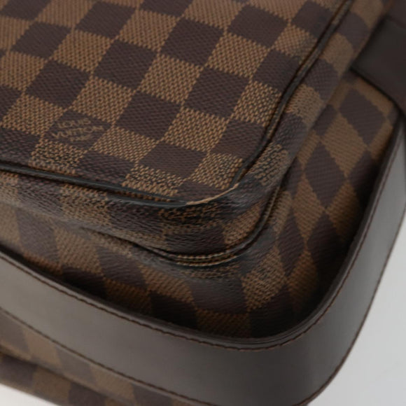 LOUIS VUITTON Damier Ebene Naviglio Shoulder Bag N45255 LV Auth BA12240