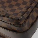 LOUIS VUITTON Damier Ebene Naviglio Shoulder Bag N45255 LV Auth BA12240-17