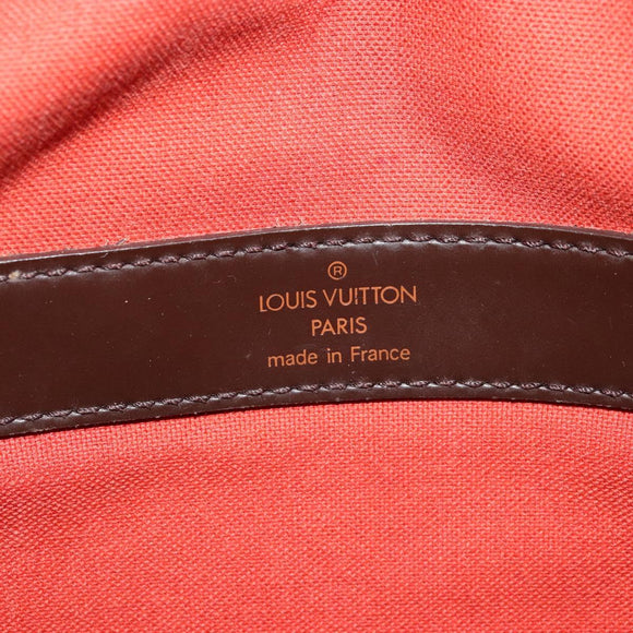 LOUIS VUITTON Damier Ebene Naviglio Shoulder Bag N45255 LV Auth BA12240