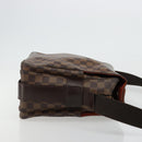 LOUIS VUITTON Damier Ebene Naviglio Shoulder Bag N45255 LV Auth BA12240-3