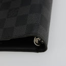 LOUIS VUITTON Damier Graphite Agenda MM Day Planner Cover R20242 LV Auth BA12241-15