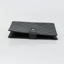 LOUIS VUITTON Damier Graphite Agenda MM Day Planner Cover R20242 LV Auth BA12241-3