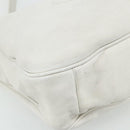 CHANEL Schultertasche Chain Tote Caviar Leder Weiß Gold CC Authentisch BA12243-15