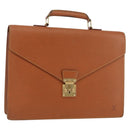 LOUIS VUITTON Epi Serviette Conseiller Briefcase Zipangu M54428 Auth BA12244-1
