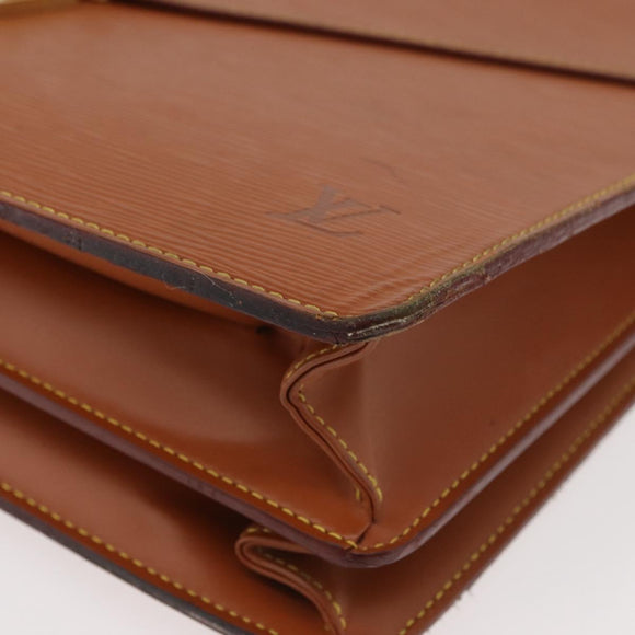 LOUIS VUITTON Epi Serviette Conseiller Briefcase Zipangu M54428 Auth BA12244