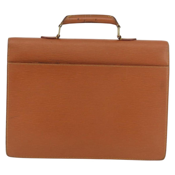 LOUIS VUITTON Epi Serviette Conseiller Briefcase Zipangu M54428 Auth BA12244