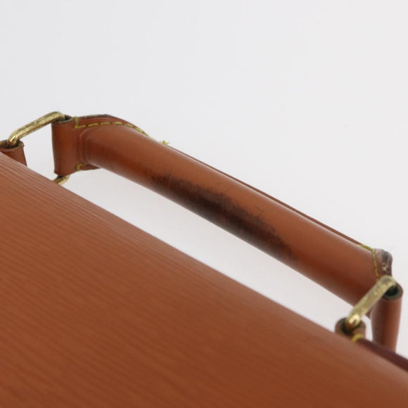 LOUIS VUITTON Epi Serviette Conseiller Briefcase Zipangu M54428 Auth BA12244