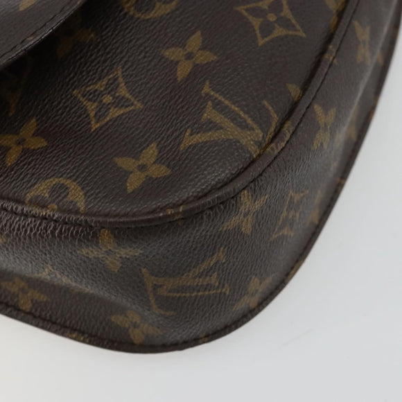 LOUIS VUITTON Monogram Saint Cloud GM Shoulder Bag M51242 LV Auth BA12247