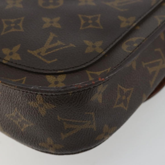 LOUIS VUITTON Monogram Saint Cloud GM Shoulder Bag M51242 LV Auth BA12247