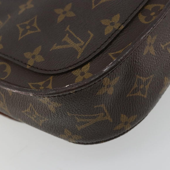 LOUIS VUITTON Monogram Saint Cloud GM Shoulder Bag M51242 LV Auth BA12247