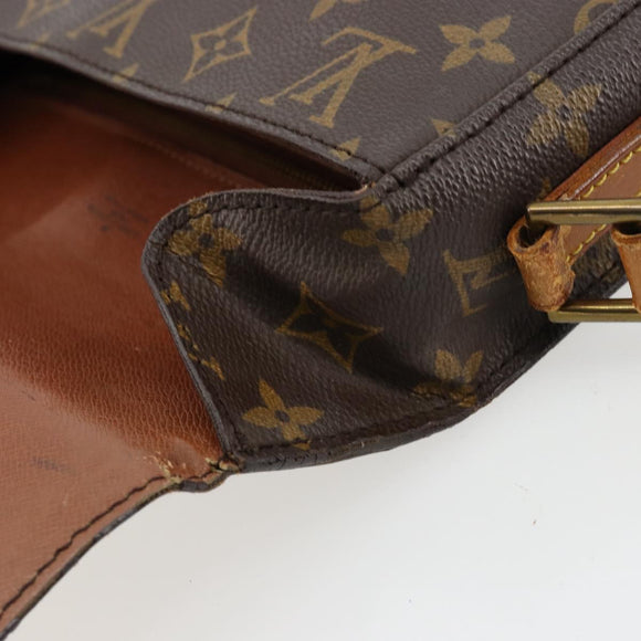 LOUIS VUITTON Monogram Saint Cloud GM Shoulder Bag M51242 LV Auth BA12247
