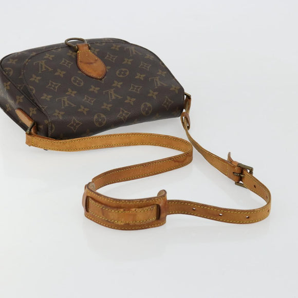 LOUIS VUITTON Monogram Saint Cloud GM Shoulder Bag M51242 LV Auth BA12247