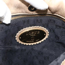 LOEWE Nappa Hand Bag Leather Gold Tone Auth BA12256-10