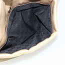 LOEWE Nappa Hand Bag Leather Gold Tone Auth BA12256-21