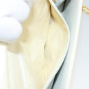 CHANEL Matelasse Chain Schoudertas Lamsleer Wit Goud CC Auth BA12264-22
