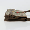 GUCCI GG Supreme Web Sherry Line Shoulder Bag PVC Beige Gold Auth BA12265-4