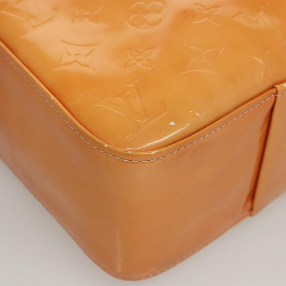 LOUIS VUITTON Monogram Vernis Columbus Bag Marshmallow Pink M91032 Auth BA1227