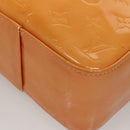 LOUIS VUITTON Monogram Vernis Columbus Bag Marshmallow Pink M91032 Auth BA1227-16