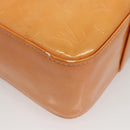 LOUIS VUITTON Monogram Vernis Columbus Bag Marshmallow Pink M91032 Auth BA1227-9