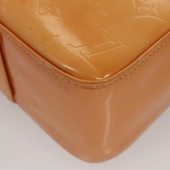 LOUIS VUITTON Monogram Vernis Columbus Bag Marshmallow Pink M91032 Auth BA1227