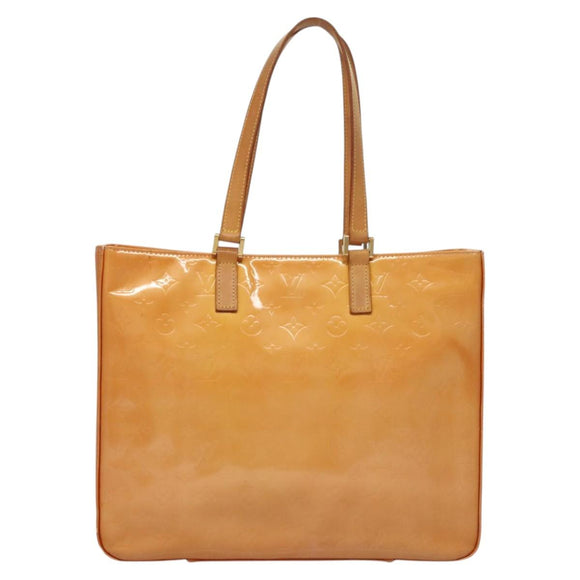 LOUIS VUITTON Monogram Vernis Columbus Bag Marshmallow Pink M91032 Auth BA1227