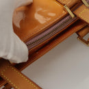 LOUIS VUITTON Monogram Vernis Columbus Bag Marshmallow Pink M91032 Auth BA1227-7