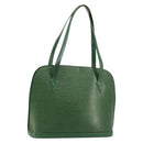 LOUIS VUITTON Epi Lussac Shoulder Bag Green M52284 LV Auth BA12273-1