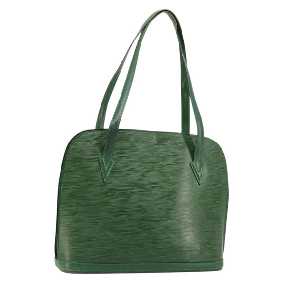 LOUIS VUITTON Epi Lussac Shoulder Bag Green M52284 LV Auth BA12273