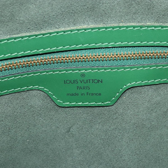 LOUIS VUITTON Epi Lussac Shoulder Bag Green M52284 LV Auth BA12273