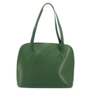 LOUIS VUITTON Epi Lussac Shoulder Bag Green M52284 LV Auth BA12273-2