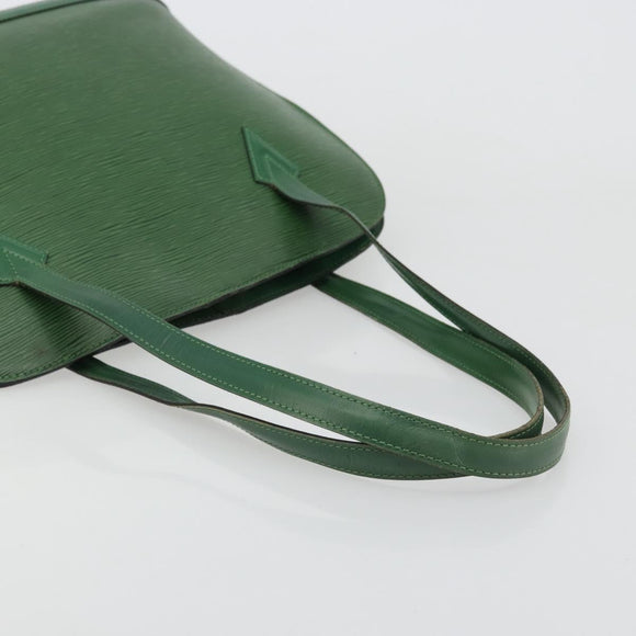 LOUIS VUITTON Epi Lussac Shoulder Bag Green M52284 LV Auth BA12273