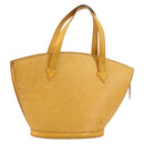 LOUIS VUITTON Epi Saint Jacques Hand Bag Yellow M52279 LV Auth BA12274-1