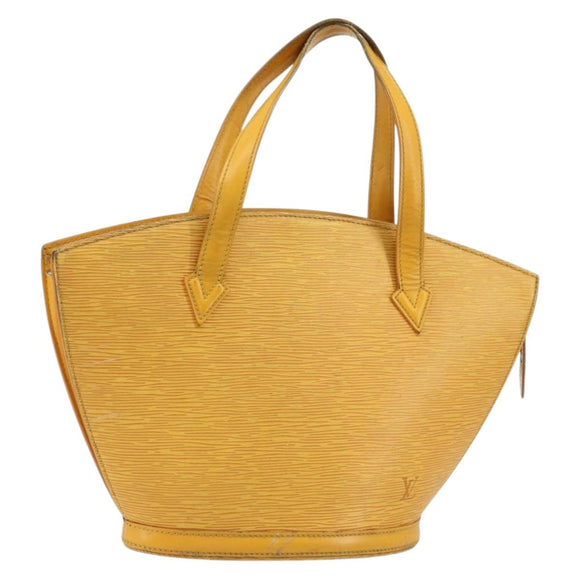LOUIS VUITTON Epi Saint Jacques Hand Bag Yellow M52279 LV Auth BA12274