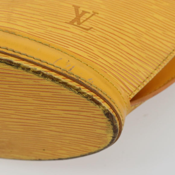 LOUIS VUITTON Epi Saint Jacques Hand Bag Yellow M52279 LV Auth BA12274