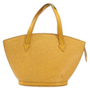 LOUIS VUITTON Epi Saint Jacques Hand Bag Yellow M52279 LV Auth BA12274-2