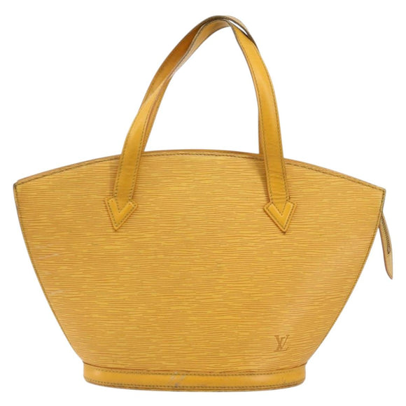 LOUIS VUITTON Epi Saint Jacques Hand Bag Yellow M52279 LV Auth BA12274