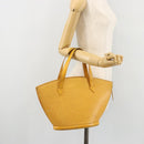 LOUIS VUITTON Epi Saint Jacques Hand Bag Yellow M52279 LV Auth BA12274-22