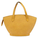 LOUIS VUITTON Epi Saint Jacques Hand Bag Yellow M52279 LV Auth BA12274-3