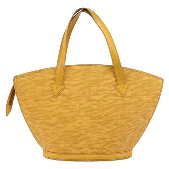 LOUIS VUITTON Epi Saint Jacques Hand Bag Yellow M52279 LV Auth BA12274