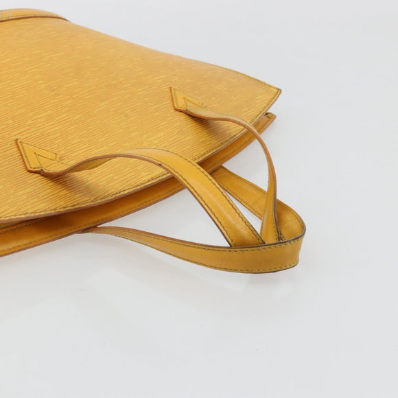 LOUIS VUITTON Epi Saint Jacques Hand Bag Yellow M52279 LV Auth BA12274