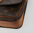 LOUIS VUITTON Monogram Cartouchiere MM Shoulder Bag M51253 LV Auth BA12277-15