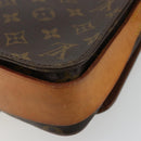 LOUIS VUITTON Monogram Cartouchiere MM Shoulder Bag M51253 LV Auth BA12277-17