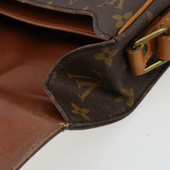 LOUIS VUITTON Monogram Cartouchiere MM Shoulder Bag M51253 LV Auth BA12277
