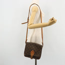 LOUIS VUITTON Monogram Cartouchiere MM Shoulder Bag M51253 LV Auth BA12277-26