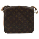 LOUIS VUITTON Monogram Cartouchiere MM Shoulder Bag M51253 LV Auth BA12277-2