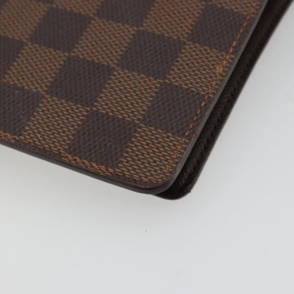 LOUIS VUITTON Damier Graphite Agenda MM Tagesplaner-Einband R20242 LV Auth BA12280