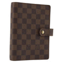 LOUIS VUITTON Damier Graphite Agenda MM Tagesplaner-Einband R20242 LV Auth BA12280-1