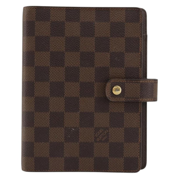 LOUIS VUITTON Damier Graphite Agenda MM Tagesplaner-Einband R20242 LV Auth BA12280