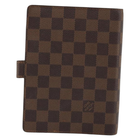 LOUIS VUITTON Damier Graphite Agenda MM Tagesplaner-Einband R20242 LV Auth BA12280